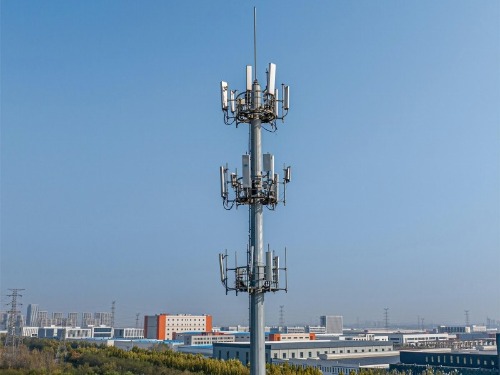 communication mono pole tower