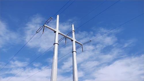 electric transmission pole