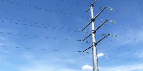 power transmission pole