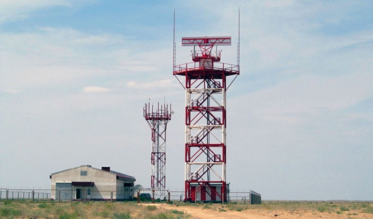 radar lattice tower