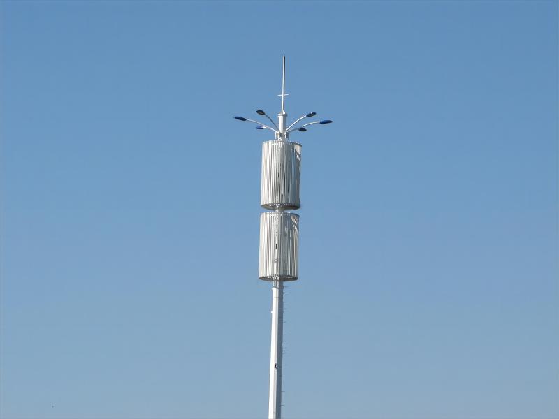 Telecom Lamp Pole Tower in The United Arab Emirates