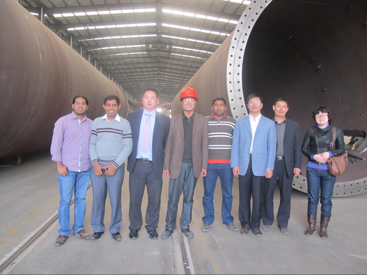 Clients from Uganda Visit Factory